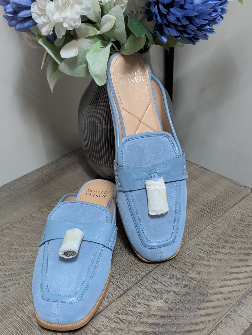 Donald J. Pliner Bryant Suede Leather Loafers NWOB